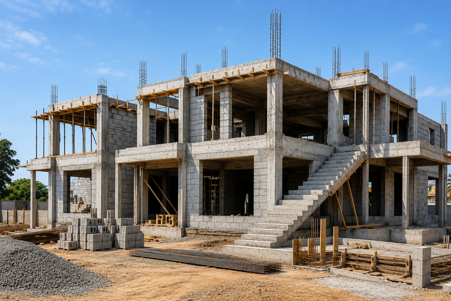 Gray Structure construction in Islamabad